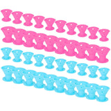 40-Piece: Silicon Hair Curler Beauty & Personal Care - Tophatter Daily Deals
