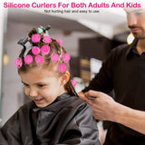 40-Piece: Silicon Hair Curler Beauty & Personal Care - Tophatter Daily Deals