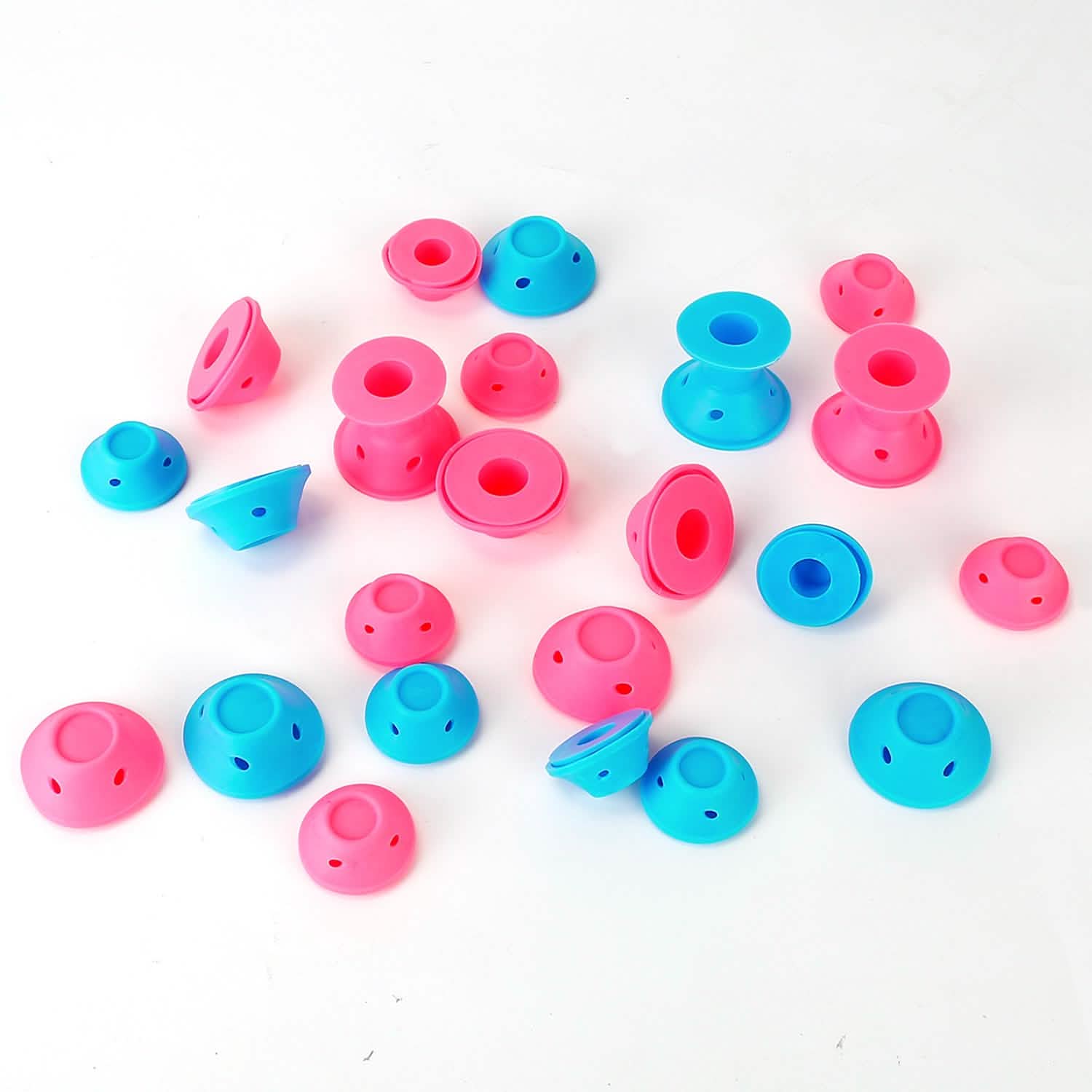 40-Piece: Silicon Hair Curler Beauty & Personal Care - Tophatter Daily Deals