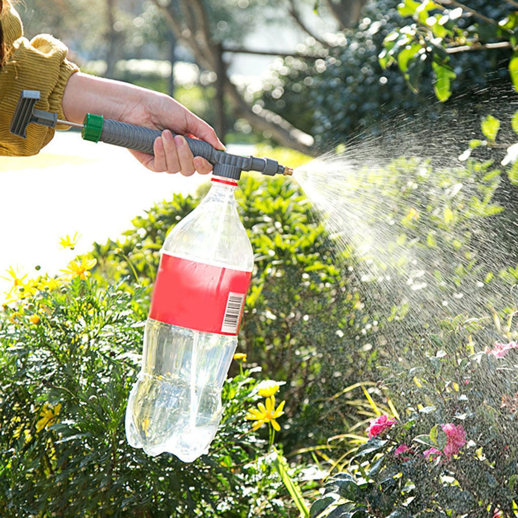 Beverage bottle universal watering sprayer nozzle household cola sprite bottle sprinkler watering can accessory nozzle 0 - Tophatter Daily Deals
