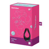 Satisfyer Endless Joy (Black) – USB Rechargeable Couples Stimulator > Sex Toys > Couples Toys - Tophatter Daily Deals