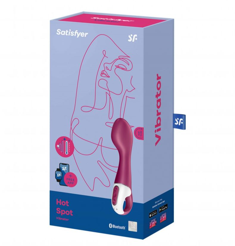 Satisfyer Hot Spot Warming G Spot Vibrator > Sex Toys For Ladies > G-Spot Vibrators - Tophatter Daily Deals