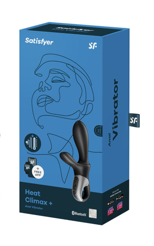 Satisfyer Heat Climax Plus Connect App Warming Anal Vibrator > Sex Toys > Couples Toys - Tophatter Daily Deals