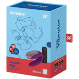Satisfyer Partner Double Fun App Enabled Couples Vibrator > Sex Toys > Remote Control Toys - Tophatter Daily Deals