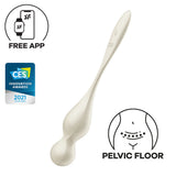 Satisfyer Love Birds 1 - White Kegel Trainer 73.8g > Sex Toys For Ladies > Kegel Exercise - Tophatter Daily Deals
