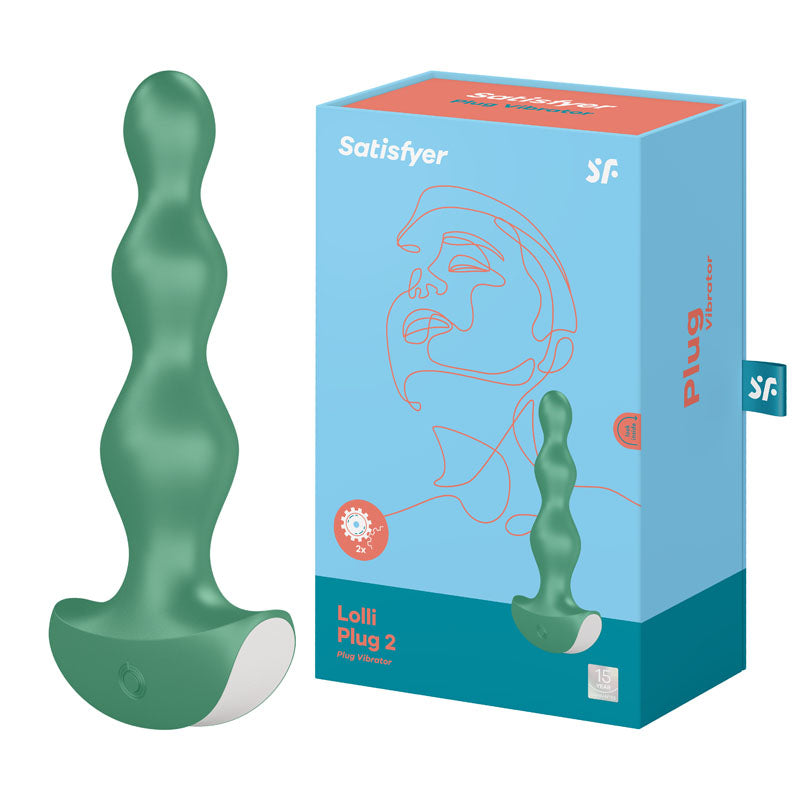 Satisfyer Lolli-Plug 2 – Vibrating Anal Beads Plug > Anal Range > Vibrating Butt Plugs - Tophatter Daily Deals