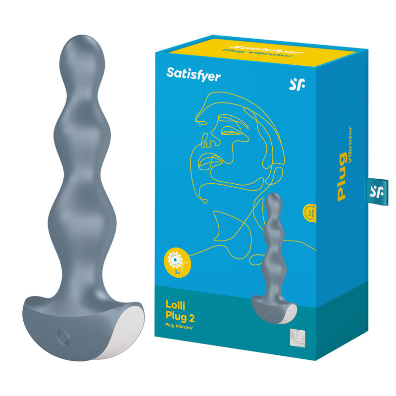 Satisfyer Lolli-Plug 2 – Vibrating Anal Beads > Anal Range > Anal Beads - Tophatter Daily Deals