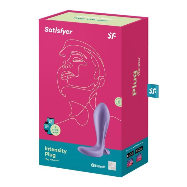 Satisfyer Intensity Plug Purple - Powerful Vibrating Anal Toy > Anal Range > Vibrating Butt Plugs - Tophatter Daily Deals