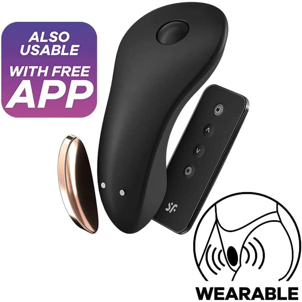 Satisfyer Little Secret – Waterproof Remote-Controlled Panty Vibrator > Sex Toys For Ladies > Panty Vibes - Tophatter Daily Deals