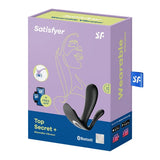 Satisfyer Top Secret Wearable Vibrator in Black > Sex Toys For Ladies > Panty Vibes - Tophatter Daily Deals