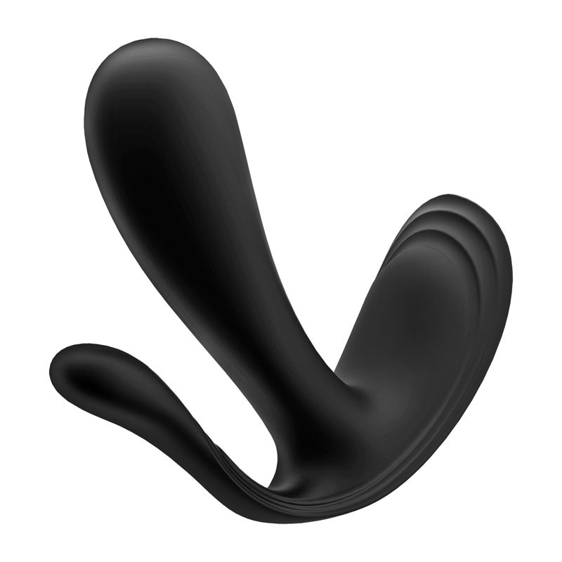 Satisfyer Top Secret Wearable Vibrator in Black > Sex Toys For Ladies > Panty Vibes - Tophatter Daily Deals