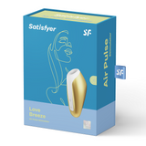 Satisfyer Love Breeze Air Pulse Stimulator Yellow Waterproof with 11 Air Pulse Options > Sex Toys For Ladies > Air Pulsation - Tophatter Daily Deals
