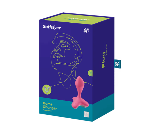 Satisfyer Game Changer Vibrating Anal Plug in Pink > Anal Range > Vibrating Butt Plugs - Tophatter Daily Deals