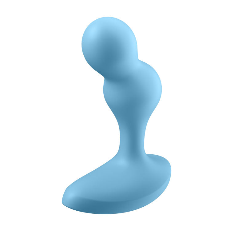 Satisfyer Deep Diver Vibrating Connect App Anal Plug Blue > Anal Range > Vibrating Butt Plugs - Tophatter Daily Deals