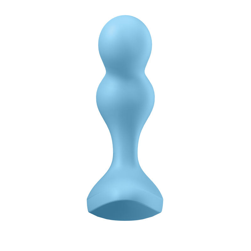 Satisfyer Deep Diver Vibrating Connect App Anal Plug Blue > Anal Range > Vibrating Butt Plugs - Tophatter Daily Deals