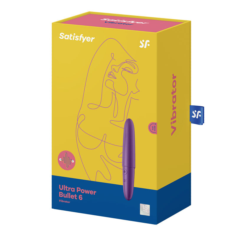 Satisfyer Ultra Power Bullet 6 – USB Rechargeable Bullet Vibrator > Vibrators > Mini Vibrators - Tophatter Daily Deals