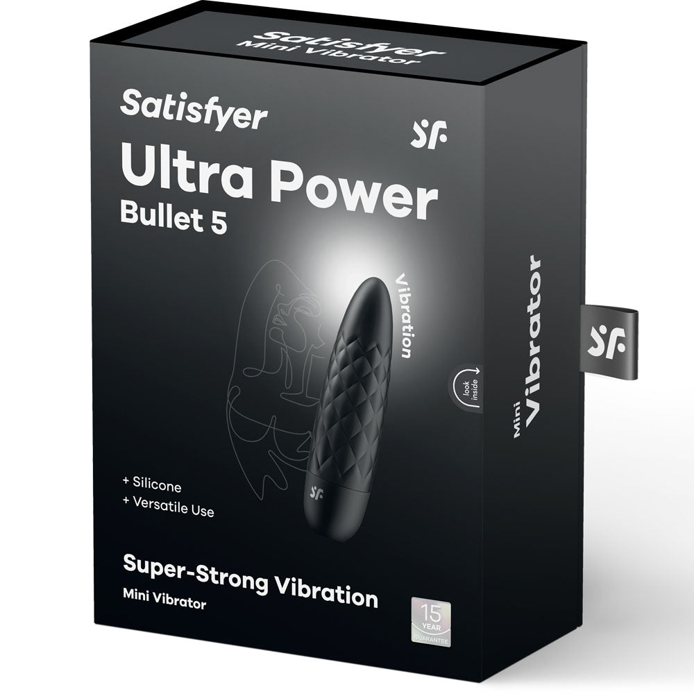 Satisfyer Ultra Power Bullet 5 – USB Rechargeable Bullet Vibrator > Vibrators > Mini Vibrators - Tophatter Daily Deals