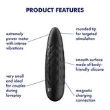 Satisfyer Ultra Power Bullet 5 – USB Rechargeable Bullet Vibrator > Vibrators > Mini Vibrators - Tophatter Daily Deals