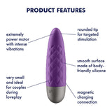 Satisfyer Ultra Power Bullet 5 – Compact Powerful Bullet Vibrator > Vibrators > Mini Vibrators - Tophatter Daily Deals