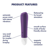 Satisfyer Ultra Power Bullet 2 – USB Rechargeable Bullet Vibrator > Vibrators > Mini Vibrators - Tophatter Daily Deals