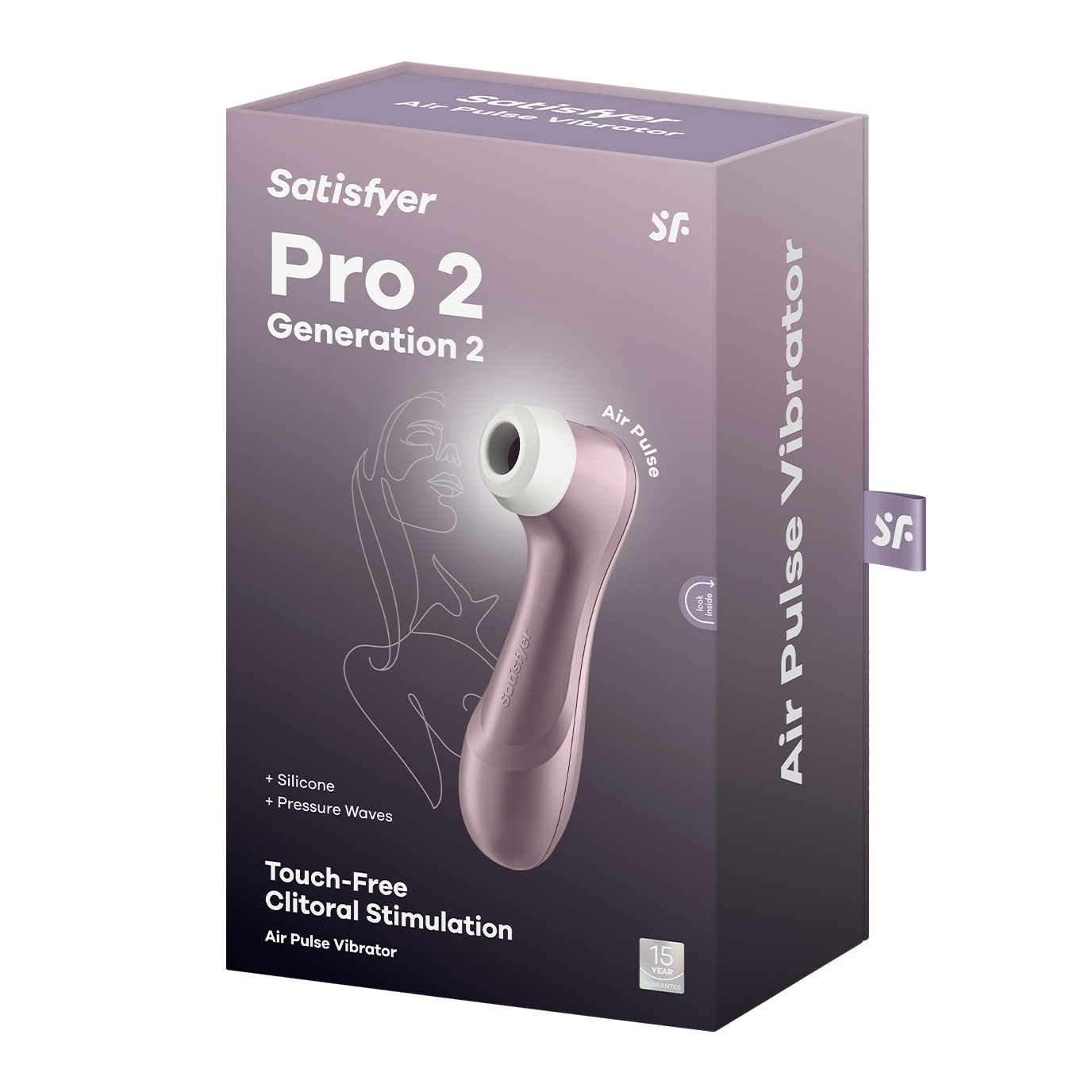Satisfyer Pro 2 - Touch-Free -Clitoral Stimulator > Sex Toys For Ladies > Air Pulsation - Tophatter Daily Deals