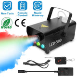 400W RGB LED Fog Machine Seasonal Decor - Tophatter Daily Deals