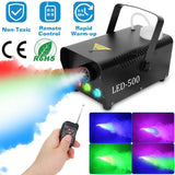 400W RGB LED Fog Machine Seasonal Decor - Tophatter Daily Deals