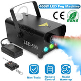 400W RGB LED Fog Machine Seasonal Decor - Tophatter Daily Deals