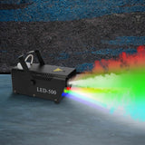 400W RGB LED Fog Machine Seasonal Decor - Tophatter Daily Deals