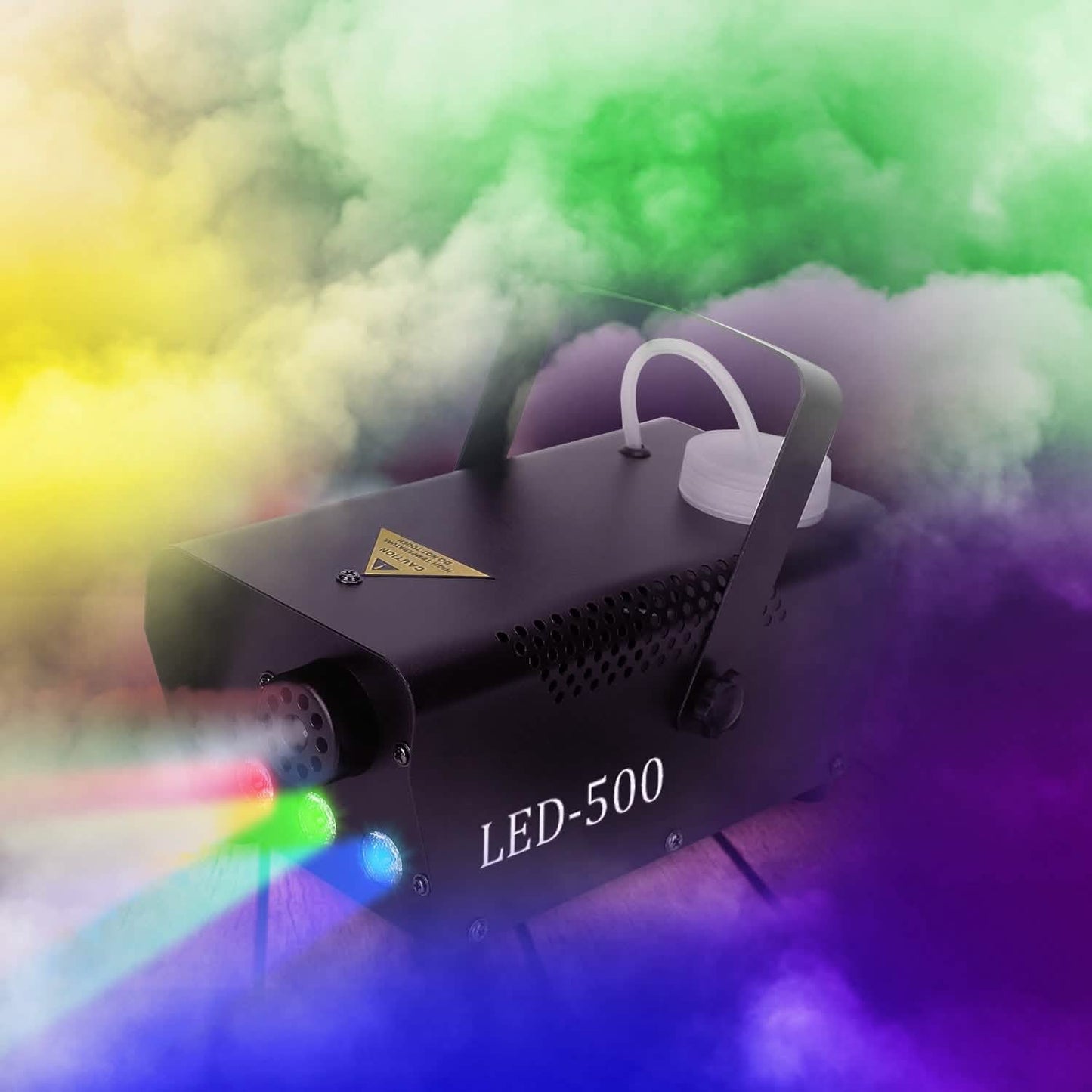 400W RGB LED Fog Machine Seasonal Decor - Tophatter Daily Deals