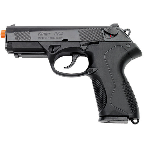 Kimar 9mm Model PK4 Front Firing Blank Firing Gun Black Finish Pistol - TOPHATTER'S ARMORY DEALS Collectible Weapons - Tophatter Daily Deals