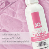 JO Actively Trying – Water-Based Fertility-Friendly Lubricant 120ml Bottle > Lube > Water Based - Tophatter Daily Deals