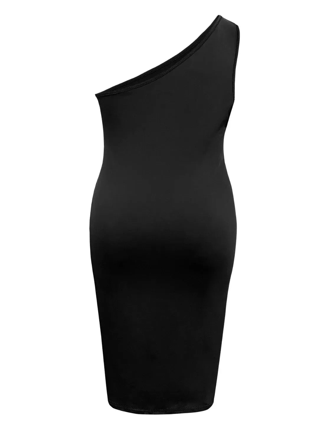 Plus Size Twisted One Shoulder Sleeveless Midi Dress Casual Dresses - Tophatter Daily Deals
