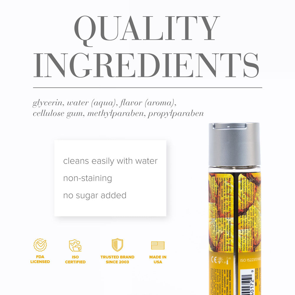 JO H2O Juicy Pineapple (Pineapple Flavored) – Water-Based Lubricant 120 ml > Lube > Flavoured - Tophatter Daily Deals