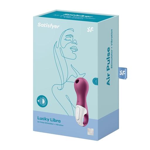Satisfyer Libra Air Wave Vibrator - Berry > Sex Toys For Ladies > Air Pulsation - Tophatter Daily Deals