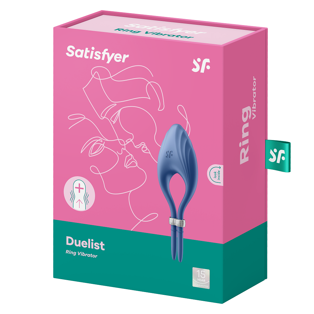 Satisfyer Duelist Vibrating Adjustable Lasso Cock Ring > Cock Ring > Adjustable - Tophatter Daily Deals