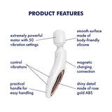Satisfyer Wand-erland Rose Gold Massage Wand > Sex Toys > Massage Wands - Tophatter Daily Deals