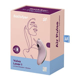 Satisfyer Vulva Lover 1 Violet Compact Clitoral Stimulator > Sex Toys For Ladies > Air Pulsation - Tophatter Daily Deals