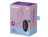 Satisfyer Vulva Lover 3 Black Double Air Pulse Vibrator with 11 Intensities and 10 Vibration Modes > Sex Toys For Ladies > Air Pulsation - Tophatter Daily Deals