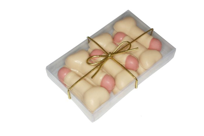 Bite-size Peckers Chocolate Butterscotch Candy - Tophatter Daily Deals