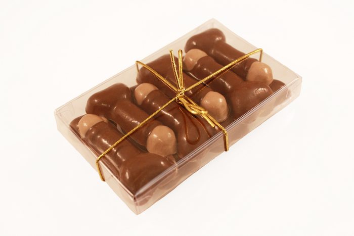 Bite-size Peckers Chocolate Chocolate Candy - Tophatter Daily Deals