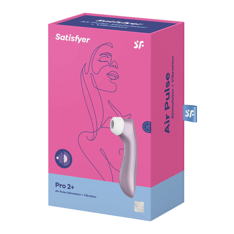 Satisfyer Pro 2 Plus Vibration Clitoral Stimulator Device > Sex Toys For Ladies > Air Pulsation - Tophatter Daily Deals
