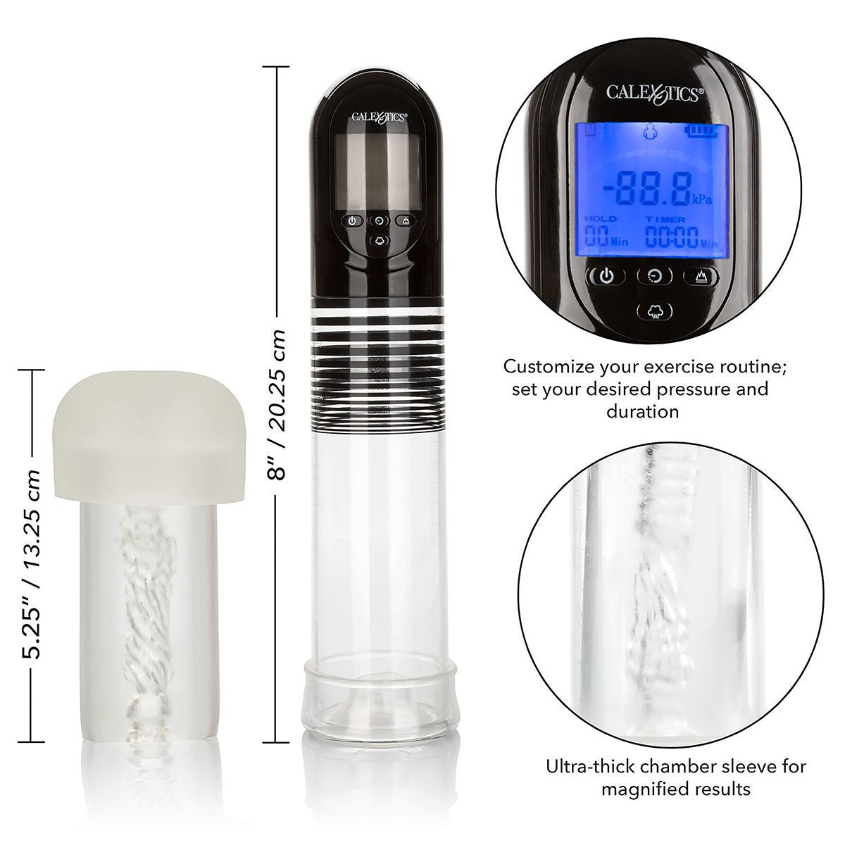 Optimum Series Advanced Auto Smart Pump Penis Pumps - Tophatter Daily Deals