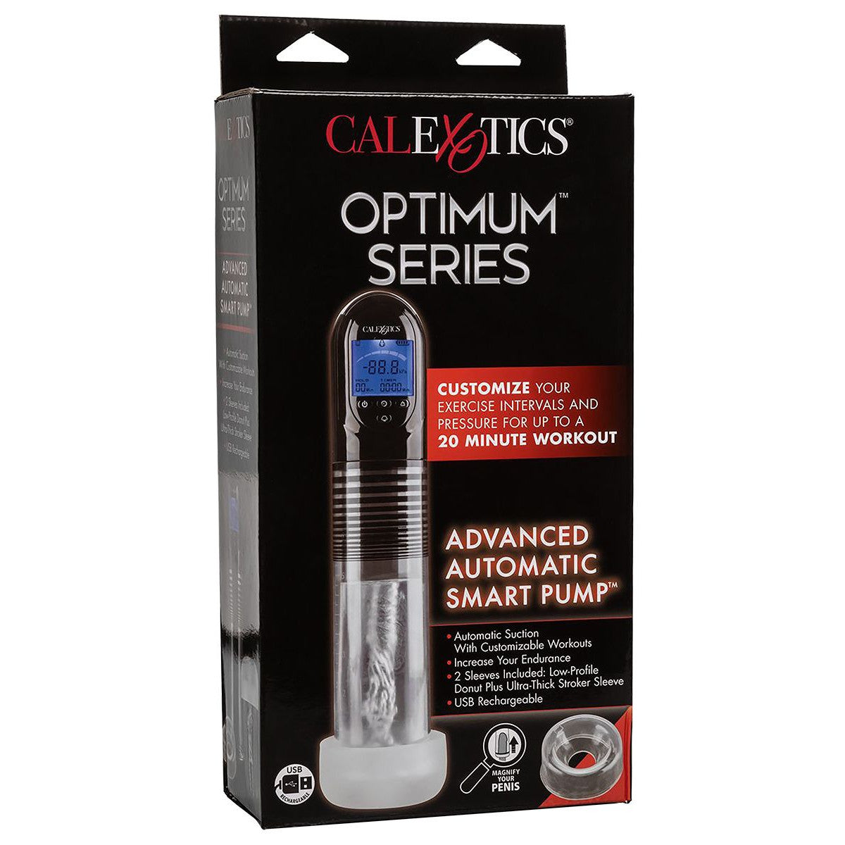 Optimum Series Advanced Auto Smart Pump Penis Pumps - Tophatter Daily Deals