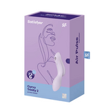 Satisfyer Curvy Trinity 2 Insertable Air Pulse Vibrator Violet > Sex Toys For Ladies > Air Pulsation - Tophatter Daily Deals