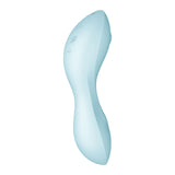 Satisfyer Curvy Trinity 5+ (Blue) – Waterproof Triple Motor Vibrator > Sex Toys For Ladies > Clitoral Vibrators and Stimulators - Tophatter Daily Deals