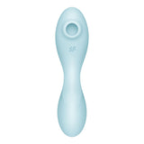 Satisfyer Curvy Trinity 5+ (Blue) – Waterproof Triple Motor Vibrator > Sex Toys For Ladies > Clitoral Vibrators and Stimulators - Tophatter Daily Deals
