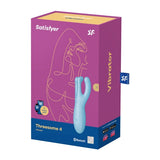 Satisfyer Threesome 4 Connect (Blue) – App-Controlled Layon Vibrator > Sex Toys > Remote Control Toys - Tophatter Daily Deals