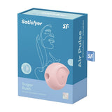 Satisfyer Sugar Rush Pink Air Pulse Stimulator with Vibration Compact Silicone Clitoral Vibrator > Sex Toys For Ladies > Air Pulsation - Tophatter Daily Deals