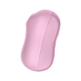 Satisfyer Cotton Candy Lilac Compact Oval Lay-On Vibrator with Pressure Waves and Vibration > Vibrators > Vibrating Pads - Tophatter Daily Deals